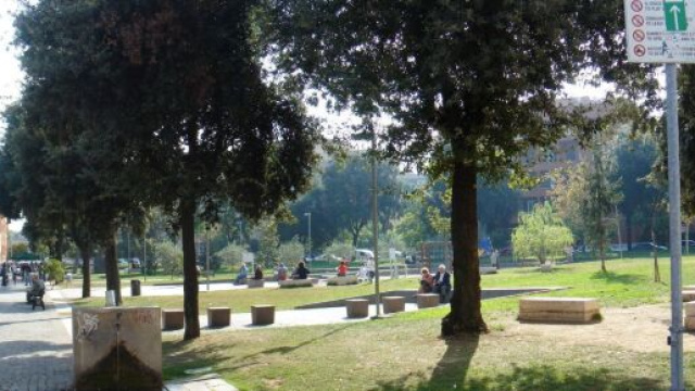 Garbatella, piazza Sant'Eurosia - &copy; Wikimedia Commons.