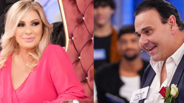 Tina Cipollari e Cosimo - screenshot &copy; Canale 5