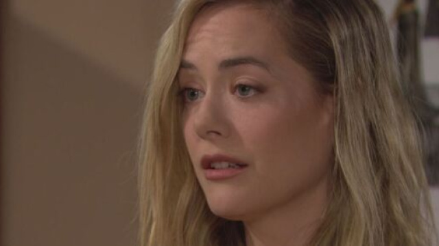 Hope Logan in una scena di Beautiful &copy; Mediaset