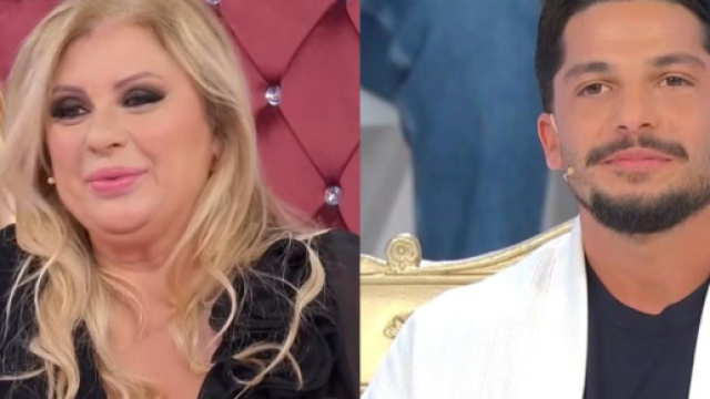 In foto Gianmarco e Tina a U&D (screenshot &copy; Mediaset).