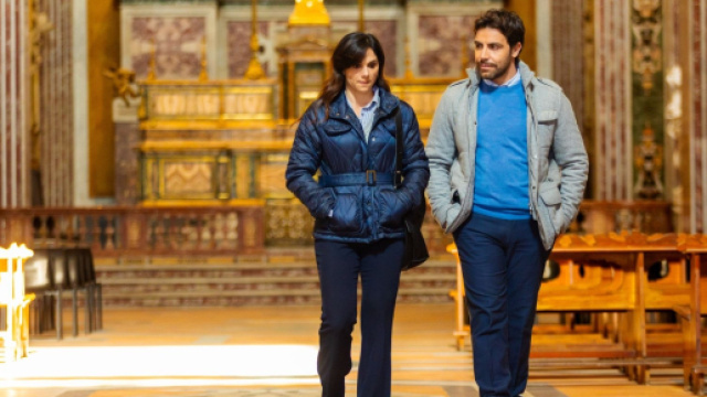 In foto Rosa e Pino di Un posto al sole &copy; Rai