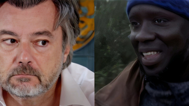 Michele Saviani e Assane - screenshot &copy; Un posto al sole.