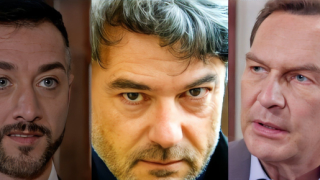 Gennaro Gagliotti, Michele Saviani e Roberto Ferri - screenshot &copy; Un posto al sole.