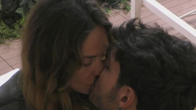Helena Prestes e Javier Martinez (&copy; Grande Fratello/Mediaset).