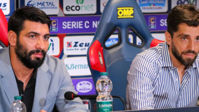 Raffaele Vrenna e Antonio Amodio, dirigenti del Crotone - &copy; Facebook / FcCrotone