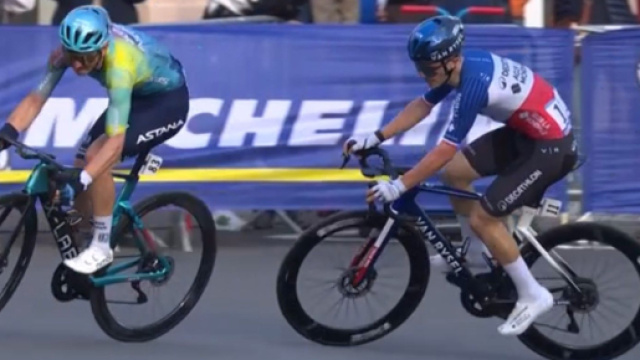 Christian Scaroni alla Classic Var - &copy; Screenshot Eurosport