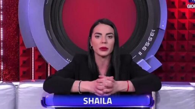 Shaila Gatta in confessionale &copy; Mediaset