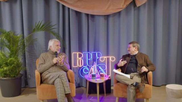 Paolo Crepet e Giacomo Poretti al Poretcast &copy; screenshot YouTube
