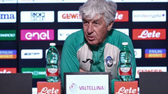 Giampiero Gasperini in conferenza stampa &copy; Atalanta B.C.