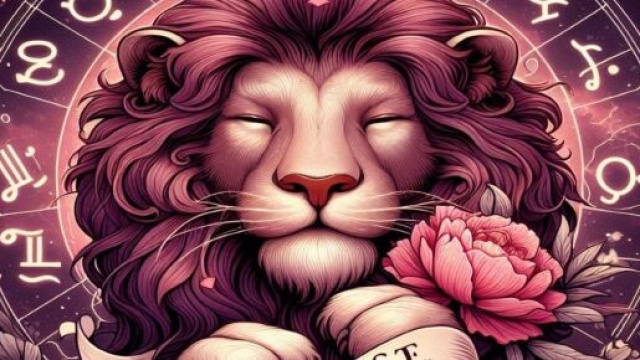 Segno del Leone generato con &copy; AI Copilot