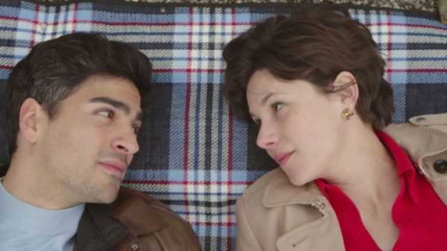 Eleni e Leander in una scena di Tempesta d'amore &copy; Mediaset.