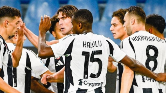 L'esultanza della Juventus (&copy; Instagram)