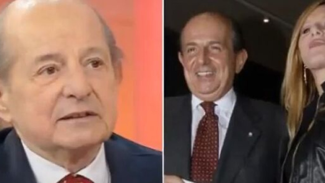 Giancarlo Magalli e la ex moglie Valeria Donati. &copy; Immagine YouTube Notizie Celebrit&agrave;