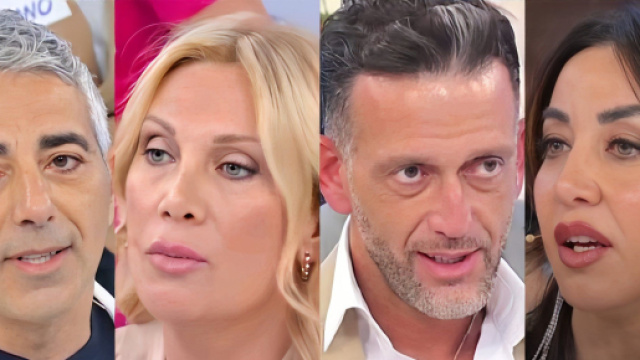 Giuseppe, Sabrina, Giovanni e Francesca - screenshot &copy; Canale 5