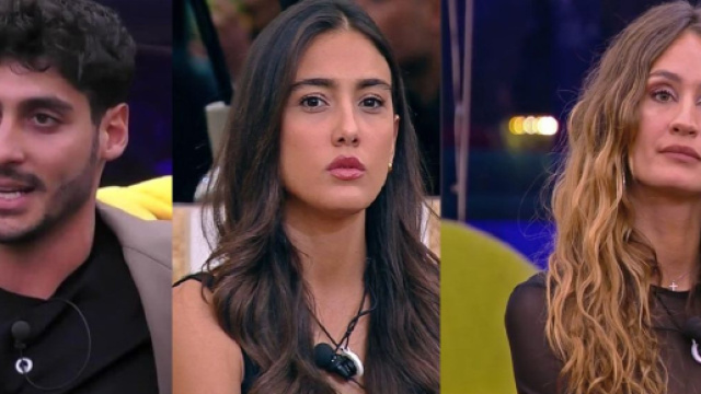 Javier Martinez, Zeudi Di Palma e Helena Prestes - screenshot &copy; Mediaset.