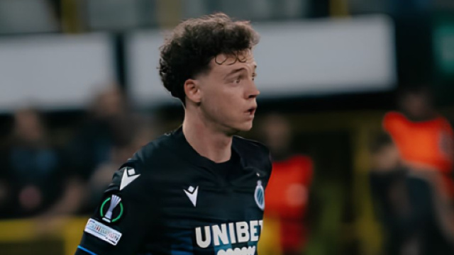 Maxim De Cuyper con la maglia del Club Brugge &copy; profilo Instagram maxim.decuyper