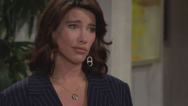 Steffy Forrester in una scena di Beautiful. &copy; Immagine Mediaset.