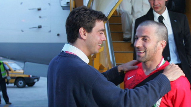Andrea Agnelli ed Alessandro Del Piero. Foto da &copy; X/Agnelli