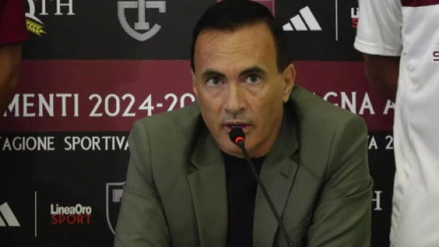 Il presidente del Trapani, Valerio Antonini - &copy; Youtube / Trapani Calcio