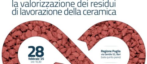 Bari, si tiene il 28 febbraio un dibattito sulla valorizzazione dei residui della ceramica