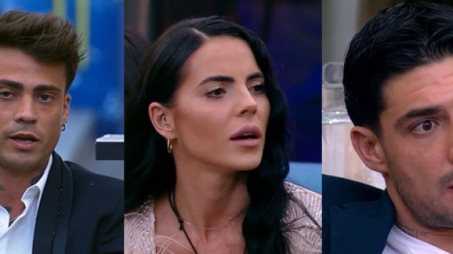 Federico Chimirri, Shaila Gatta e Lorenzo Spolverato - screenshot &copy; Mediaset.