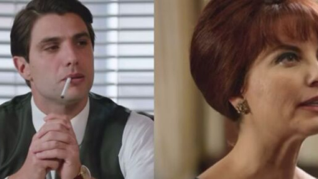 In foto Adelaide e Marcello de Il Paradiso delle signore &copy; Rai