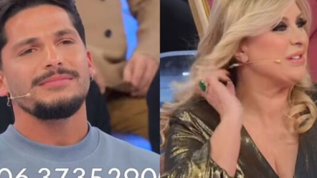 In foto Gianmarco e Tina &copy; Mediaset