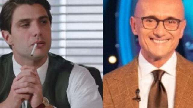 In foto Pietro Masotti e Alonso Signorini &copy; Rai-Mediaset.