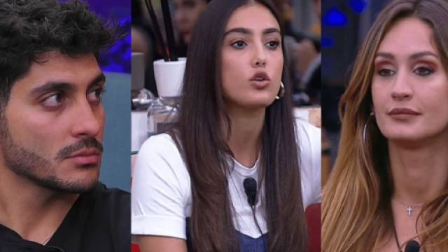 Javier Martinez, Zeudi Di Palma e Helena Prestes - screenshot &copy; Mediaset.