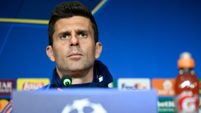 Thiago Motta in conferenza stampa &copy; Juventus FC