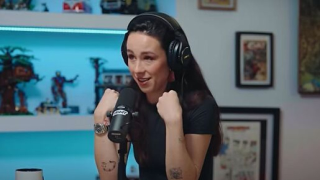 Aurora Ramazzotti ospite del BSMT di Gianluca Gazzoli | Immagine &copy; YouTube