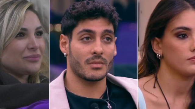 Chiara Cainelli, Javier Martinez e Zeudi Di Palma - screenshot &copy; Mediaset.