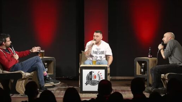 Coez ospite a Tintoria di Daniele Tinti e Stefano Rapone &copy; Immagine YouTube
