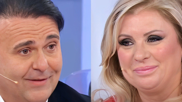 Cosimo Dadorante e Tina Cipollari - screenshot &copy; Canale 5.