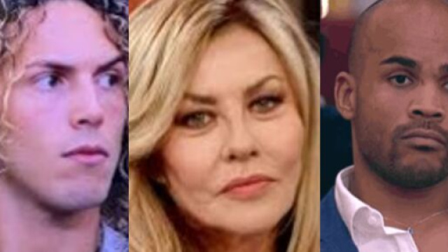 Giglio, Eva e Maxime al Grande Fratello &copy; Mediaset.