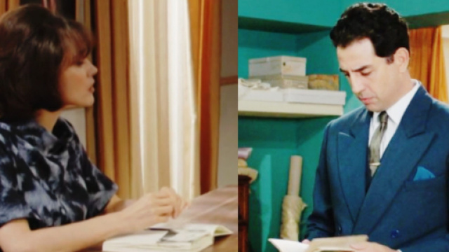 Giulia e Botteri in scena &copy; Il Paradiso delle signore 9