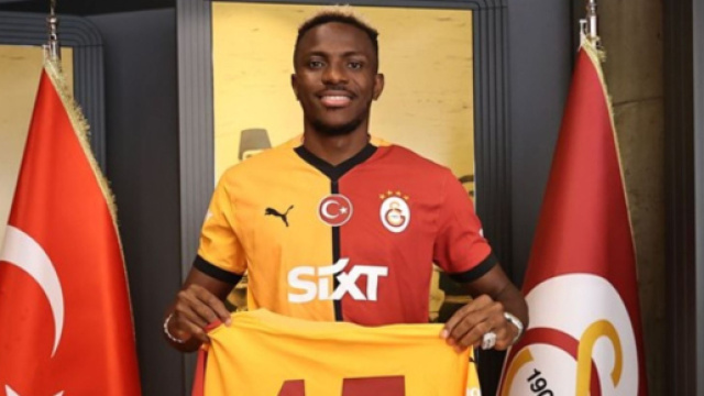 Victor Osimhen attaccante del Napoli in prestito al Galatasaray - &copy; Galatasaray