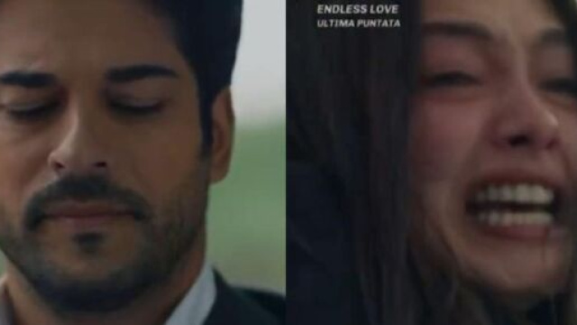 In foto Kemal e Nihan di Endless Love (screenshot &copy; Canale 5).