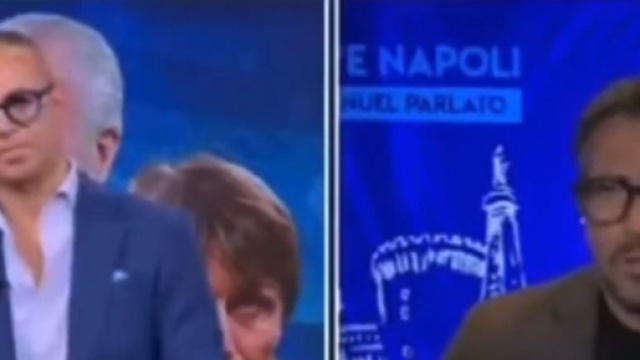 Michele Criscitiello e Manuel Parlato durante la trasmissione | Immagine: YouTube