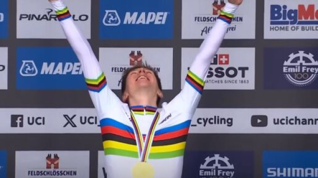 Tadej Pogačar - &copy; Screenshot Eurosport.