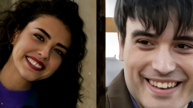 Fiore e Andrea - screenshot &copy; Rai 1