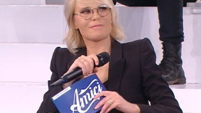 Maria De Filippi ad Amici &copy; Mediaset.