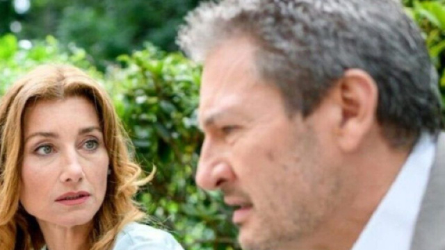 Alexandra e Christoph in una scena di Tempesta d'amore &copy; Mediaset.