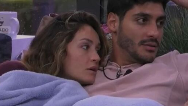 Helena e Javier al Grande Fratello &copy; Mediaset.