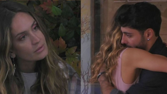 Helena Prestes e Javier Martinez - screenshot &copy; Mediaset.