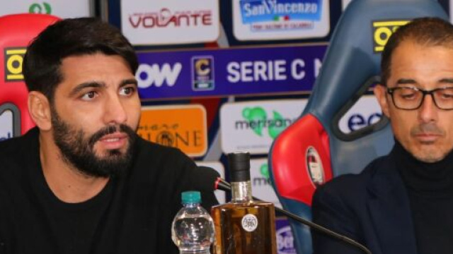 Raffaele Vrenna con Emilio Longo - &copy; Facebook / FcCrotone