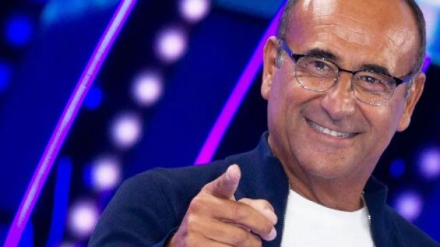 Carlo Conti &copy; screenshot Rai 1