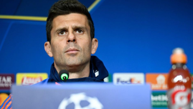 Thiago Motta in conferenza stampa &copy; Juventus FC