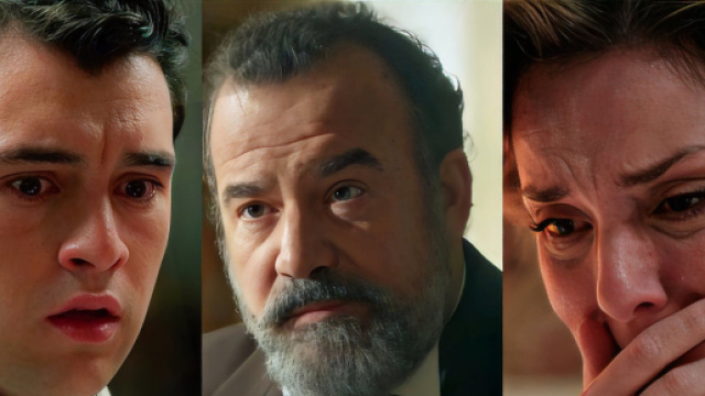 Curro, Alonso e Cruz - screenshot &copy; La Promessa.