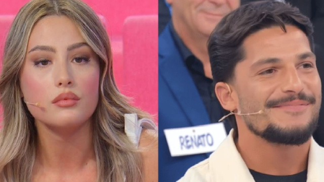 Liane Arias e Gianmarco Steri - screenshot &copy; Canale 5.